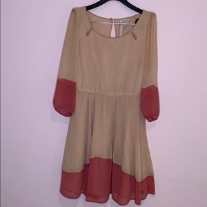 LC Lauren Conrad Bohemian Style Dress Size 6